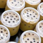 sữa chua trân châu đường đen