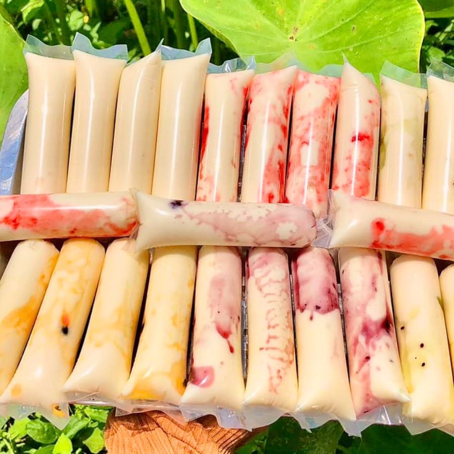 sữa chua túi