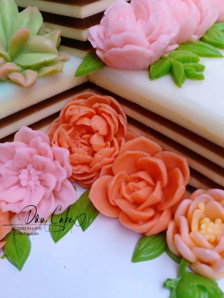 Bánh sinh nhật rau câu flancheese