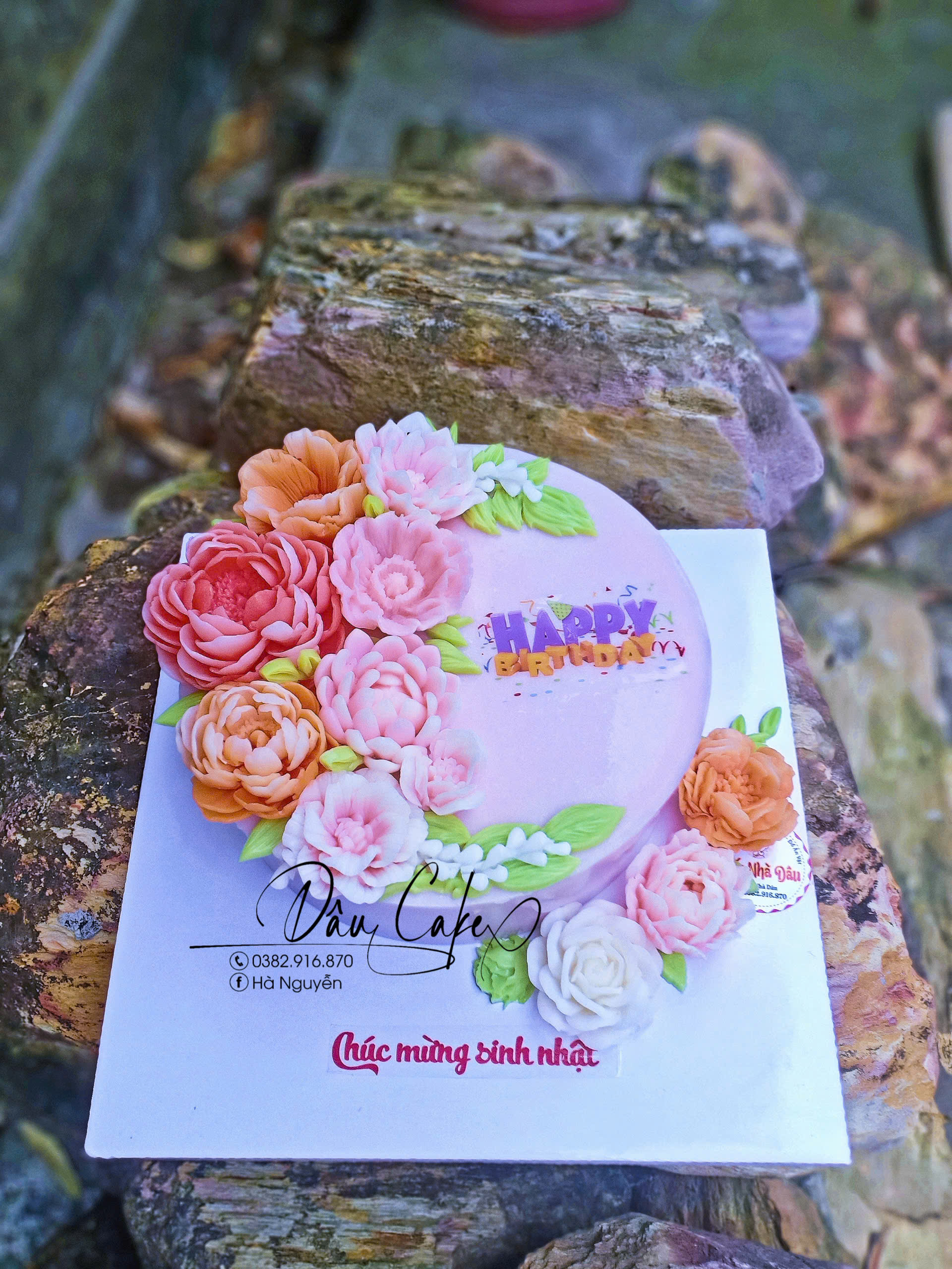 bánh sinh nhật rau câu hóc môn