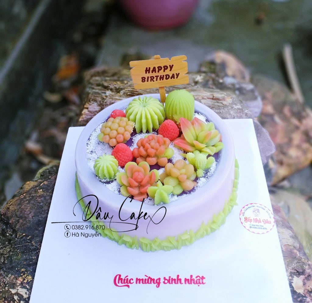 bánh rau câu sinh nhật